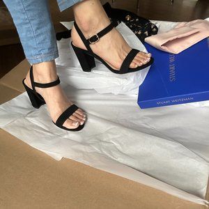 STUART WEITZMAN Tibby suede sandals Size: 6.5(US)